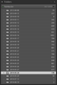 Lightroom files