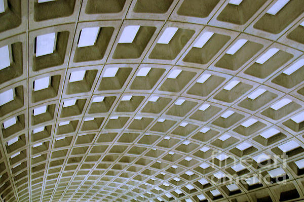 Arches - the ceiling of a Washington, DC Metro Station