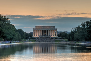 Lincoln Memorial and reflecting pond