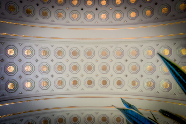 Union Station Ceiling of Gold