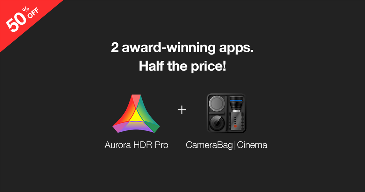 Get Aurora HDR Pro and CameraBag