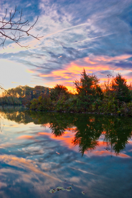 Sunrise at the lake