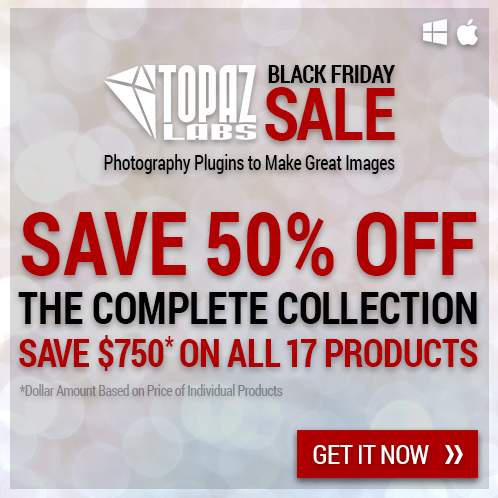 Topaz Labs Black Friday Sale