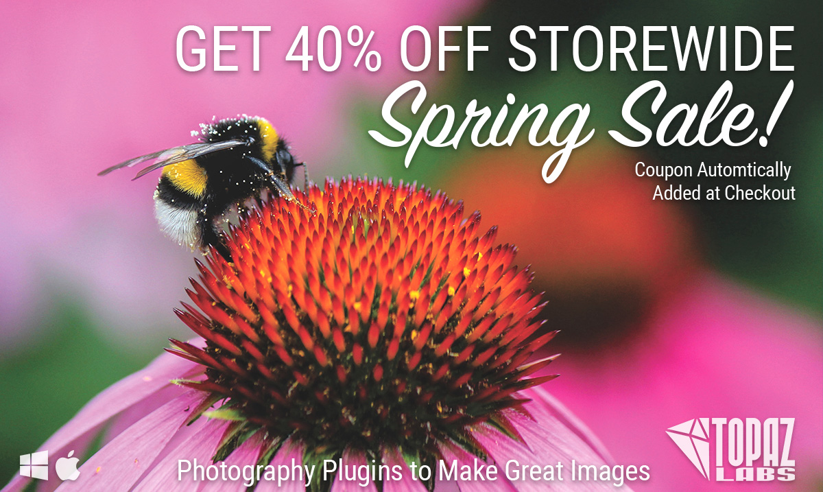 Topaz Labs 2018 Spring Sale