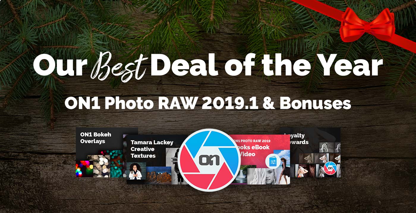 On1 Photo Raw 2019.1 Holiday Bundle 2018